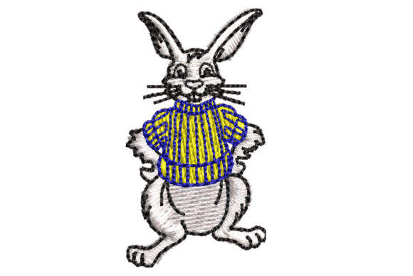 Cute Bunny Embroidery Design Review for Apparel