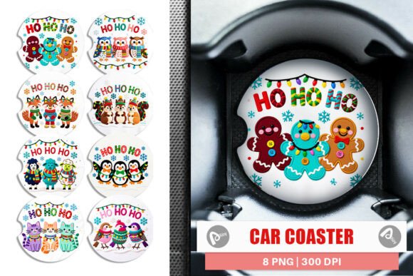 Faux Embroidery Animal Car Coaster Review