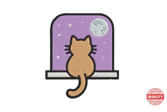 Review: Moonlit Cat Window Embroidery