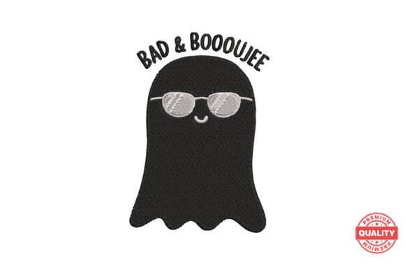 Reviewing Boujee Ghost Halloween Embroidery