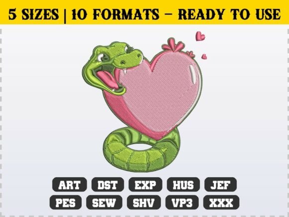 Snap Heart Valentine Embroidery Design Review